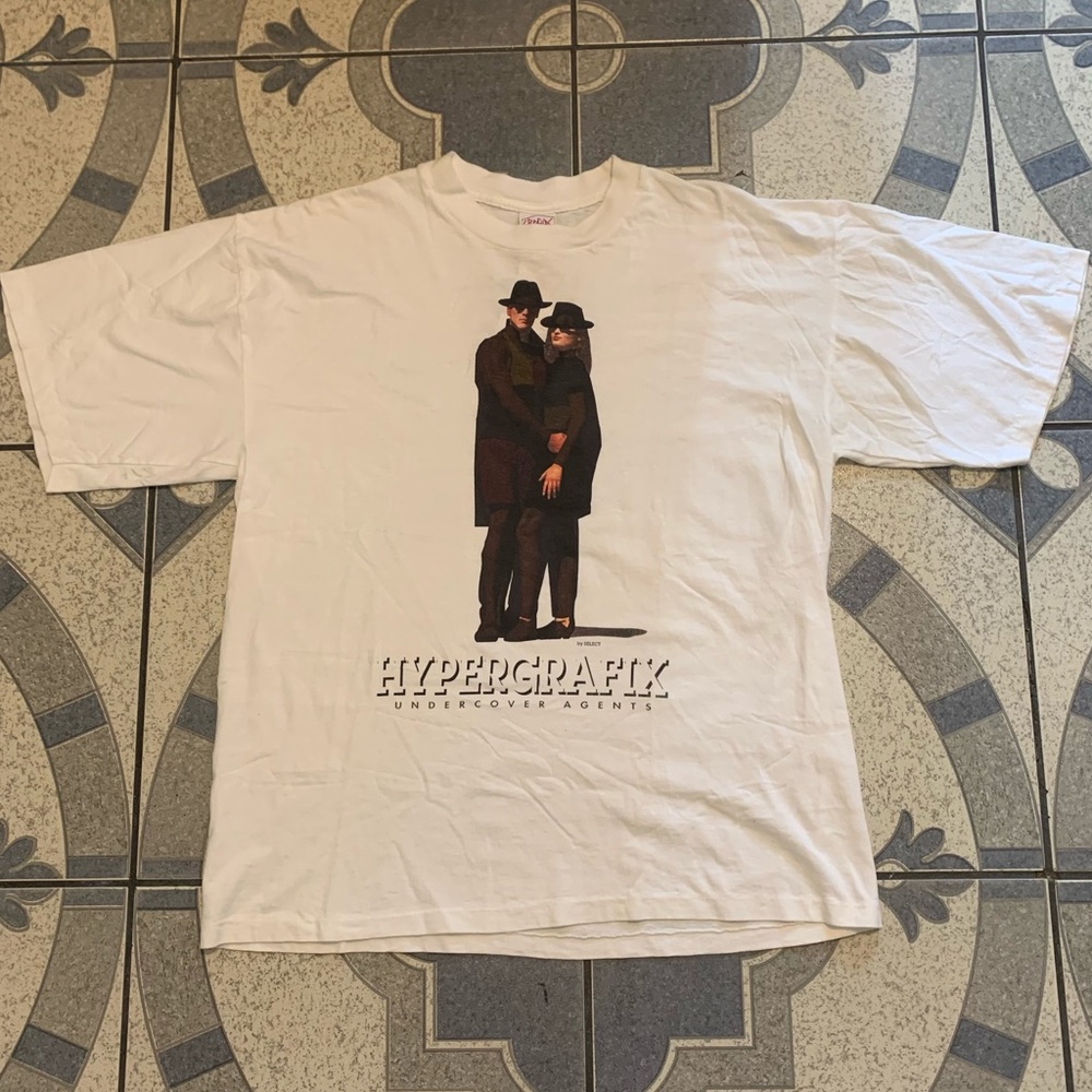 NWT VTG Hypergrafix Single-Stitched Graphic Tee L